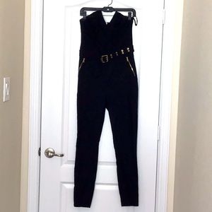 BEBE Avery Zip Back Jumpsuit